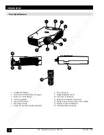 Предварительный просмотр 9 страницы 3M Multimedia Projector MP7630 Operator'S Manual