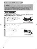 Предварительный просмотр 8 страницы 3M Multimedia Projector MP7640i/MP7740i Operator'S Manual