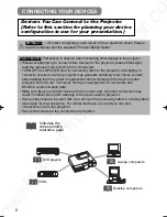 Предварительный просмотр 10 страницы 3M Multimedia Projector MP7640i/MP7740i Operator'S Manual