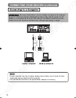 Предварительный просмотр 12 страницы 3M Multimedia Projector MP7640i/MP7740i Operator'S Manual