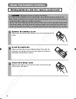 Предварительный просмотр 14 страницы 3M Multimedia Projector MP7640i/MP7740i Operator'S Manual