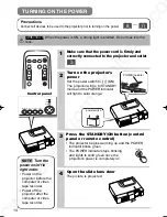 Предварительный просмотр 16 страницы 3M Multimedia Projector MP7640i/MP7740i Operator'S Manual