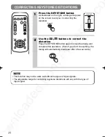 Предварительный просмотр 22 страницы 3M Multimedia Projector MP7640i/MP7740i Operator'S Manual