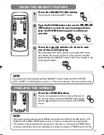 Предварительный просмотр 23 страницы 3M Multimedia Projector MP7640i/MP7740i Operator'S Manual