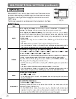 Предварительный просмотр 28 страницы 3M Multimedia Projector MP7640i/MP7740i Operator'S Manual