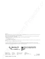 Предварительный просмотр 41 страницы 3M Multimedia Projector MP7640i/MP7740i Operator'S Manual