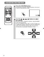 Предварительный просмотр 19 страницы 3M Multimedia Projector MP7650/MP7750 Operator'S Manual