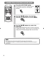 Предварительный просмотр 21 страницы 3M Multimedia Projector MP7650/MP7750 Operator'S Manual