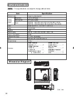 Предварительный просмотр 39 страницы 3M Multimedia Projector MP7650/MP7750 Operator'S Manual