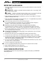 Preview for 5 page of 3M Multimedia Projector MP8020 Operator'S Manual