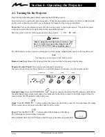 Preview for 14 page of 3M Multimedia Projector MP8020 Operator'S Manual