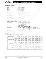 Preview for 26 page of 3M Multimedia Projector MP8020 Operator'S Manual