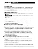 Preview for 6 page of 3M Multimedia Projector MP8610 Operator'S Manual