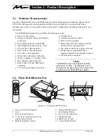 Предварительный просмотр 6 страницы 3M Multimedia Projector MP8620 Operator'S Manual