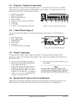 Предварительный просмотр 8 страницы 3M Multimedia Projector MP8620 Operator'S Manual