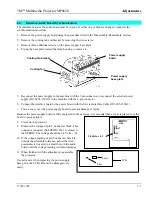 Предварительный просмотр 10 страницы 3M Multimedia Projector MP8620 Service Manual