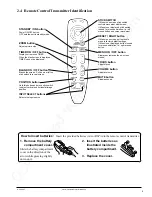 Предварительный просмотр 10 страницы 3M Multimedia Projector MP8640 Operator'S Manual