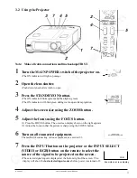 Предварительный просмотр 12 страницы 3M Multimedia Projector MP8640 Operator'S Manual