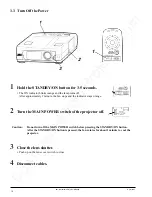 Предварительный просмотр 13 страницы 3M Multimedia Projector MP8640 Operator'S Manual