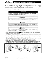 Preview for 28 page of 3M Multimedia Projector MP8650 Operator'S Manual