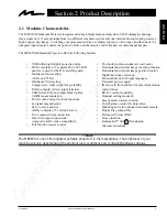 Предварительный просмотр 9 страницы 3M Multimedia Projector MP8670 Operator'S Manual