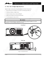 Предварительный просмотр 15 страницы 3M Multimedia Projector MP8670 Operator'S Manual