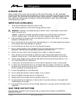 Preview for 5 page of 3M Multimedia Projector MP8740 Operator'S Manual