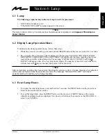 Preview for 23 page of 3M Multimedia Projector MP8745 Operator'S Manual