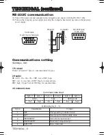 Предварительный просмотр 6 страницы 3M Multimedia Projector MP8749 Technical Manual