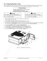 Предварительный просмотр 21 страницы 3M Multimedia Projector MP8750 Operator'S Manual