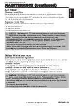 Preview for 21 page of 3M Multimedia Projector MP8765 Operator'S Manual