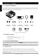 Предварительный просмотр 8 страницы 3M Multimedia Projector MP8780 Operator'S Manual