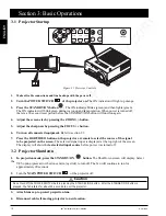 Предварительный просмотр 14 страницы 3M Multimedia Projector MP8780 Operator'S Manual