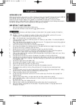 Preview for 5 page of 3M Multimedia Projector MP8795 Safety Manual