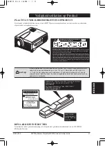 Предварительный просмотр 31 страницы 3M Multimedia Projector MP8795 Safety Manual