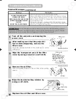 Предварительный просмотр 39 страницы 3M Multimedia Projector S10 Operator'S Manual