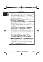 Preview for 6 page of 3M Multimedia Projector S20 Safety Manual