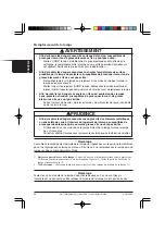 Preview for 20 page of 3M Multimedia Projector S20 Safety Manual