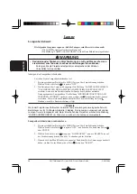 Preview for 28 page of 3M Multimedia Projector S20 Safety Manual