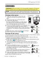 Preview for 17 page of 3M Multimedia Projector S55i Operator'S Manual