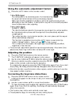 Preview for 21 page of 3M Multimedia Projector X15i Operator'S Manual