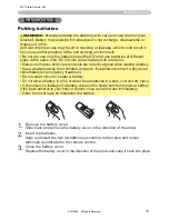 Preview for 15 page of 3M Multimedia Projector X62 Operator'S Manual