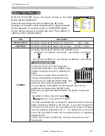 Preview for 27 page of 3M Multimedia Projector X62 Operator'S Manual