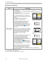 Preview for 34 page of 3M Multimedia Projector X62 Operator'S Manual