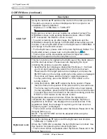 Preview for 38 page of 3M Multimedia Projector X62 Operator'S Manual