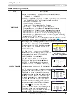 Предварительный просмотр 39 страницы 3M Multimedia Projector X62 Operator'S Manual