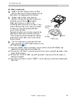 Preview for 53 page of 3M Multimedia Projector X62 Operator'S Manual