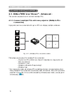 Предварительный просмотр 54 страницы 3M Multimedia Projector X62w Network Function Manual