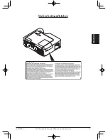 Предварительный просмотр 31 страницы 3M Multimedia Projector X62w Product Safety Manual