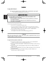 Предварительный просмотр 32 страницы 3M Multimedia Projector X62w Product Safety Manual